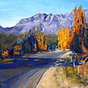 Patagonian Autumn Art Print