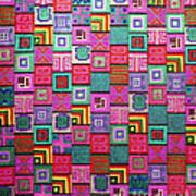 Pattern And Color Study3 Art Print