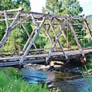 Pecos River Bridge Art Print