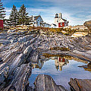 Pemaquid Reflection Art Print