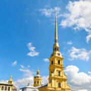 Peter And Paul Cathedral, Saint Petersburg, Russia Art Print