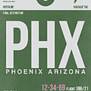 Phoenix Airport Poster 2 Art Print