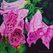 Pick Your Poison - Foxgloves Art Print