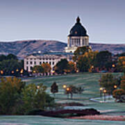 Pierre, South Dakota, Exterior View Art Print