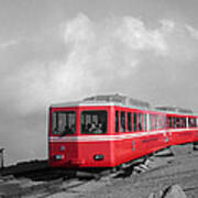 Pikes Peak Train Art Print