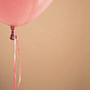 Pink Balloon Art Print