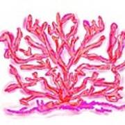 Pink Coral Art Print