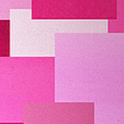 Pink On Pink Panorama 2 Art Print