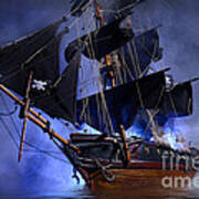 Pirate Ship 2 Art Print