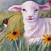 Pissaro And The Lamb Art Print