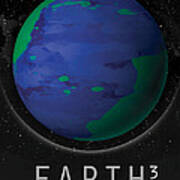 Planet Earth Art Print
