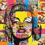 Planet Marilyn Art Print