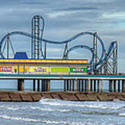 Pleasure Pier Art Print