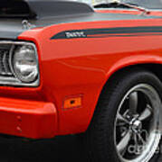 Plymouth Duster Closeup Art Print