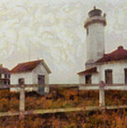 Point Wilson Lighthouse Art Print