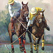 Polo Art Print