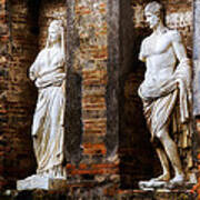Pompei Statue Art Print