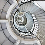 Ponce De Leon Inlet Lighthouse Staircase Art Print