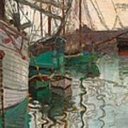 Port Of Trieste Art Print