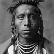Portrait Of A Native American Man Art Print