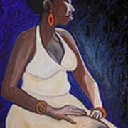 Portrait Of An Ethiopian Woman Art Print
