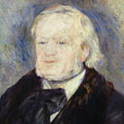 Portrait Of Richard Wagner Art Print