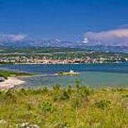 Posedarje Bay And Velebit Mountain Art Print