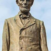 President Lincoln Statue Art Print