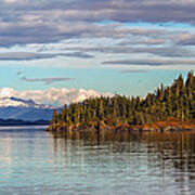 Prince William Sound Alaskan Landscape Art Print