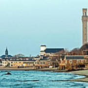 Provincetown Bay And Monument Art Print