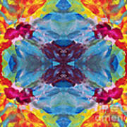 Psychedelic Collision Art Print