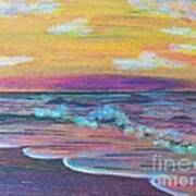 Ptg  Sanibel Sunset Art Print