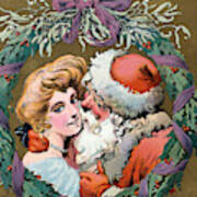 Puck Christmas, 1905 Art Print