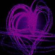 Purple Heart Art Print