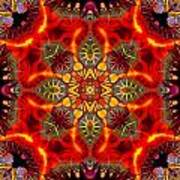 Quasar Kaleidoscope No 2 Art Print