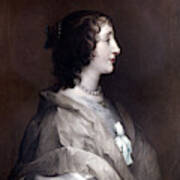Queen Henrietta Maria Art Print