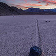 Race Track Death Valley Art Print