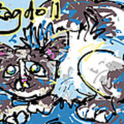Ragdoll Cat Art Print