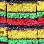 Rainbow Cookies Art Print