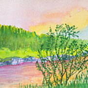 Rainbow River Art Print