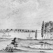 Raritan River, 1809 Art Print