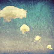 Recycled Clouds Art Print
