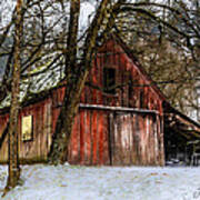 Red Barn Art Print