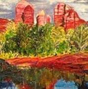 Red Rocks Art Print
