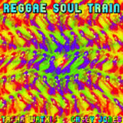 Reggae Soul Train Cover Art Print