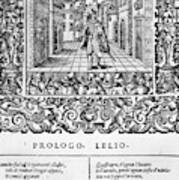 Renaissance Theater, 1597 Art Print