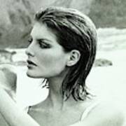 Rene Russo With Hair Done By Harry King Art Print