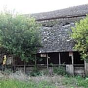 Retired Barn Art Print