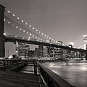 Return To Brooklyn Bridge Art Print