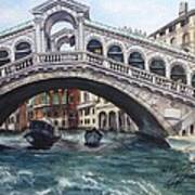 Rialto Bridge Art Print